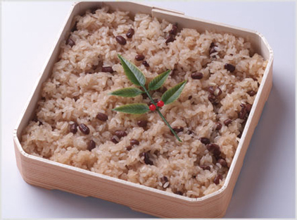 赤飯|梨の菓 瀧味堂